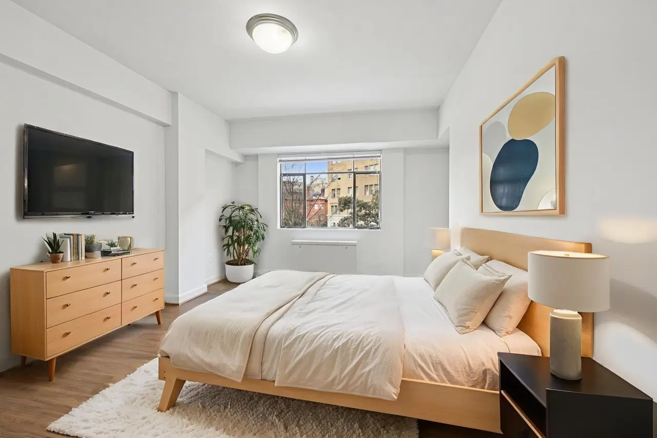 furnished bedroom